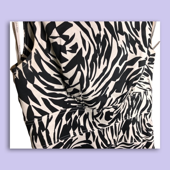 Calvin Klein Sleeveless Square Knee High Dress size 8 - Picture 5 of 9